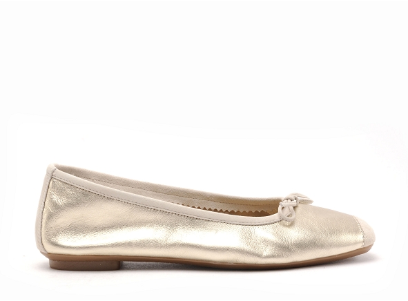 Reqins ballerines femme harmonie eclat or