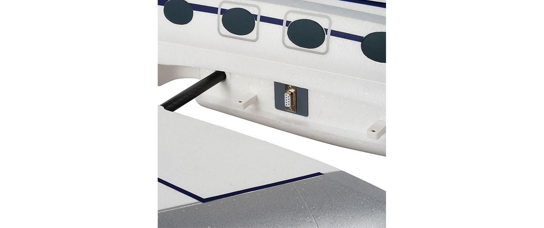 Business Jet AM650 1766 mm PNP<br>Originalgetreuer Passagier Jet mit 2 Impeller