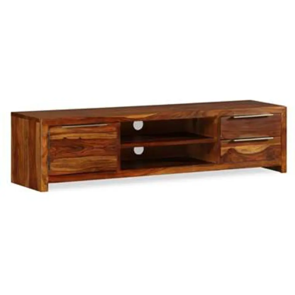 vidaXL - Tv-meubel - Bruin - Hout