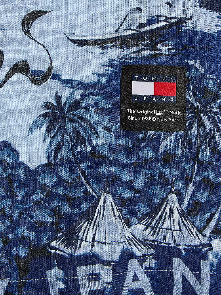 TOMMY JEANS Hemd blau