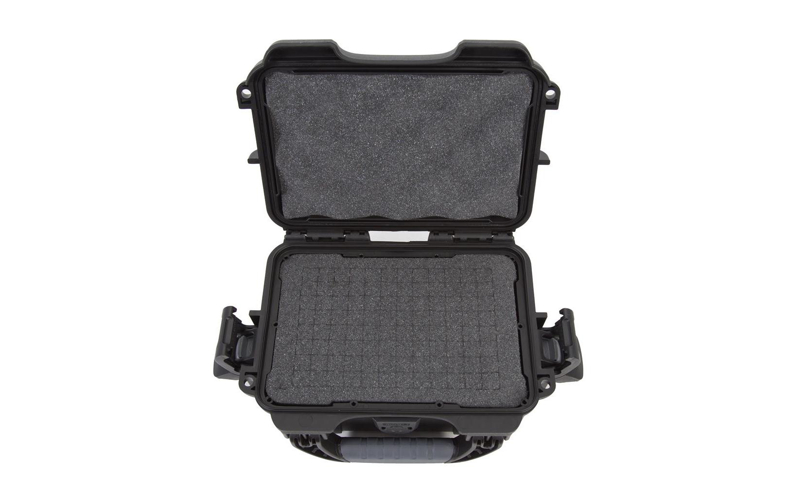 Kunststoffkoffer 903 - mit Schaum SchwarzLeichter, wasserdichter und robuster Hartschalenkoffer mit Schaumstoffeinsatz