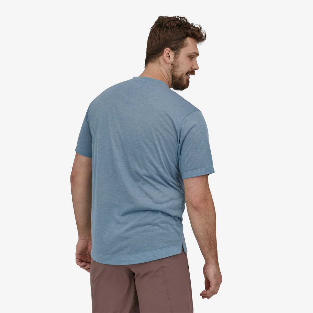Herren Capilene Cool Trail Bike Henley