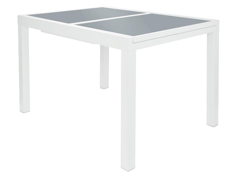 Uitschuifbare aluminium tuintafel Houston