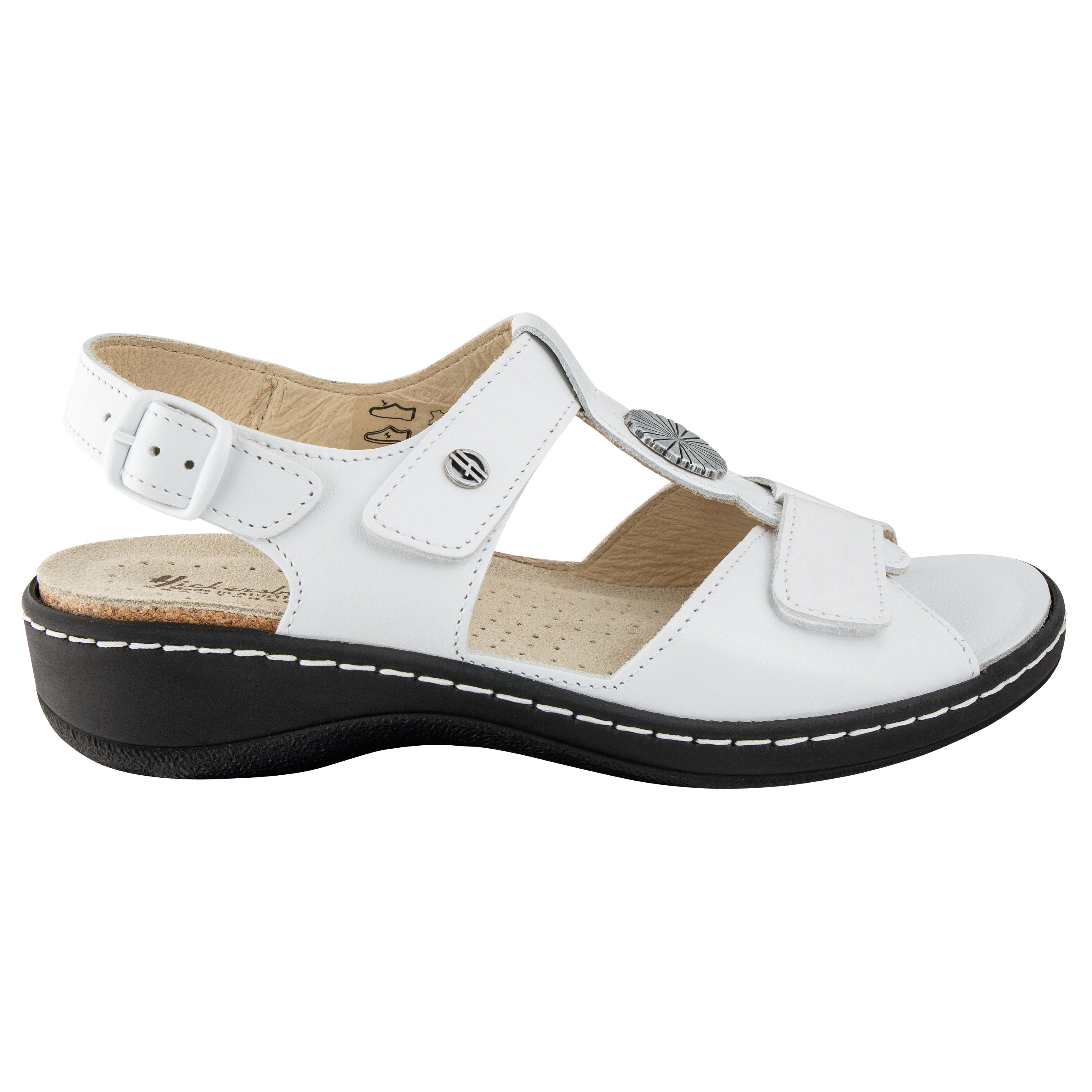 Hickersberger Leder-Sandalette Damen