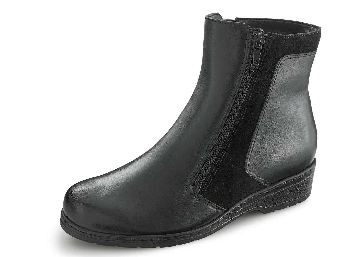 ELENA EDEN Stiefelette mit echtem Lammfellfutter