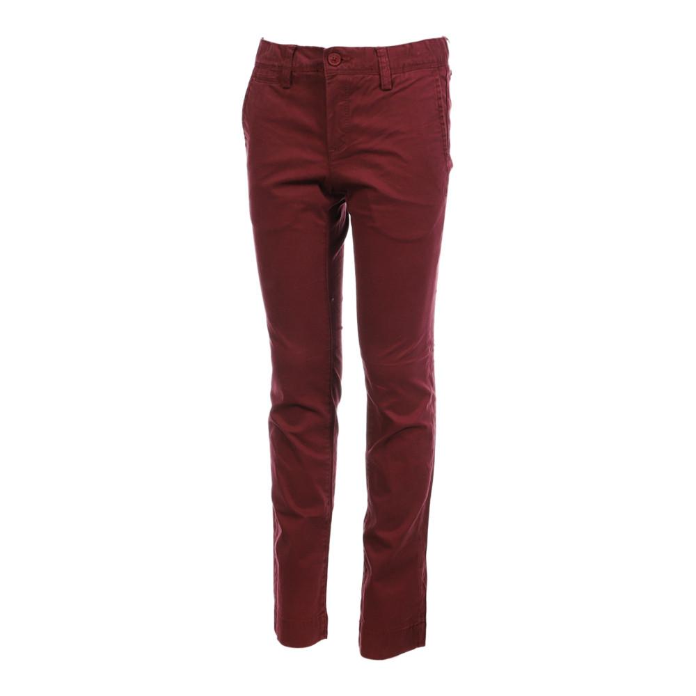 Teddy Smith Pantalon chino Bordeaux Garçon Teddy Smith Stretch