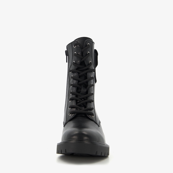 Nova dames veterboots met zakje