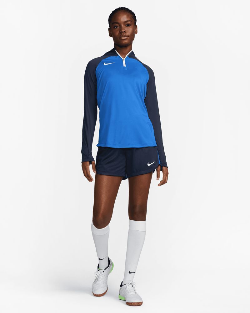 Haut d'entrainement 1/4 Zip Nike Academy Pro Bleu Royal pour femme