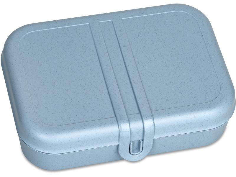 Koziol Lunchbox Pascal L Blau Lunchbox mit Trennsteg