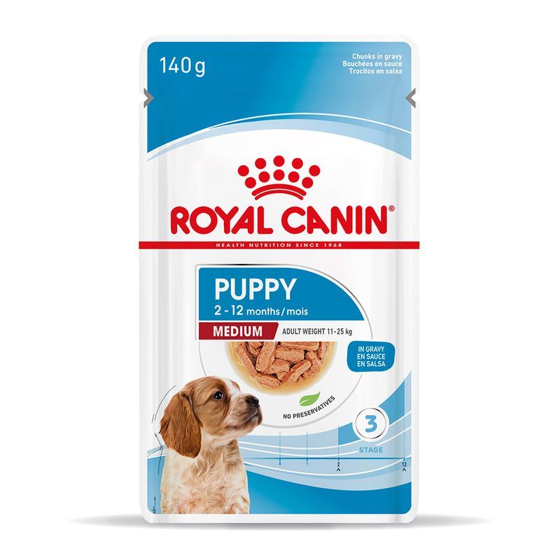 Royal Canin Medium Puppy en sauce