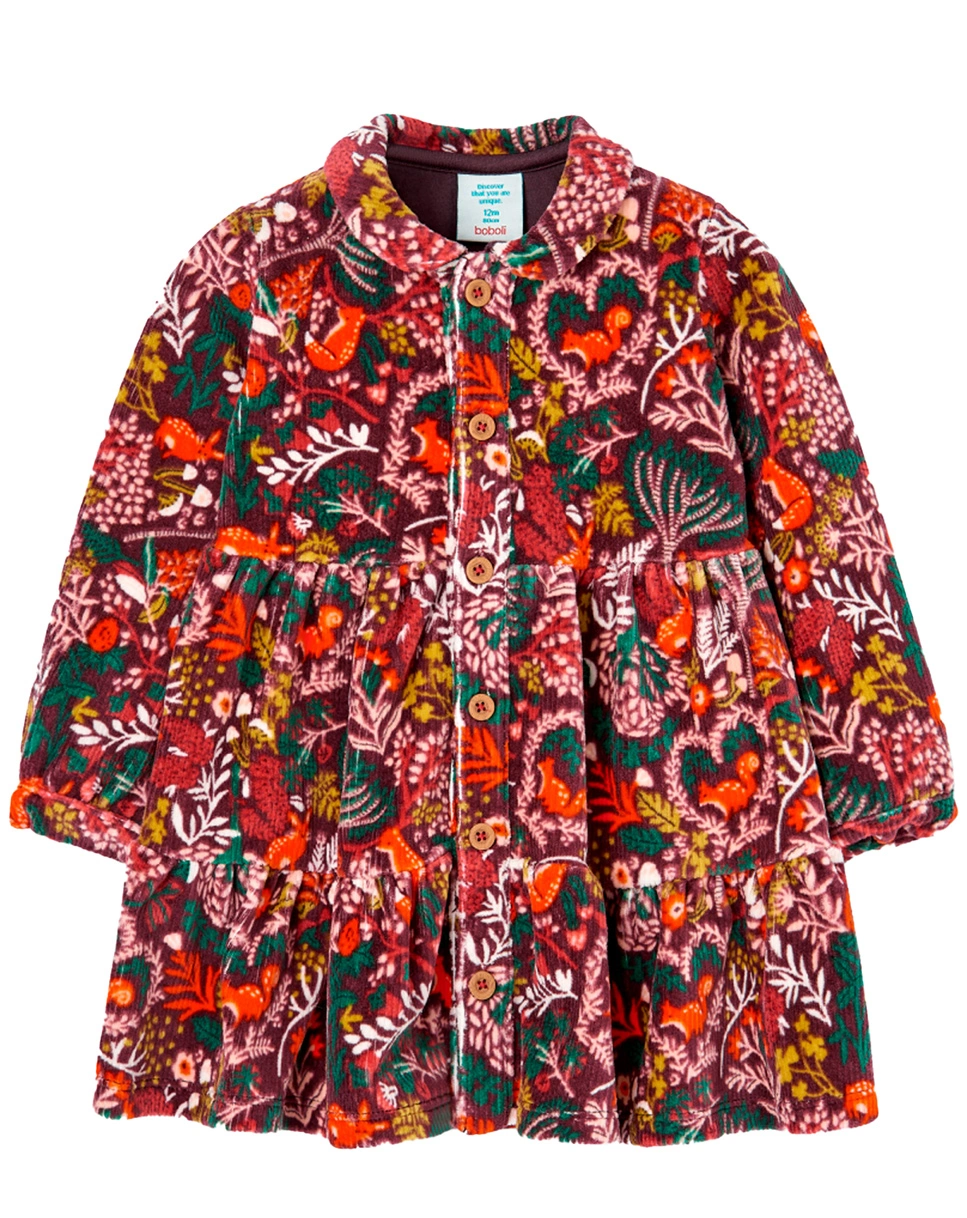 Langarmkleid LA FLOR in bunt