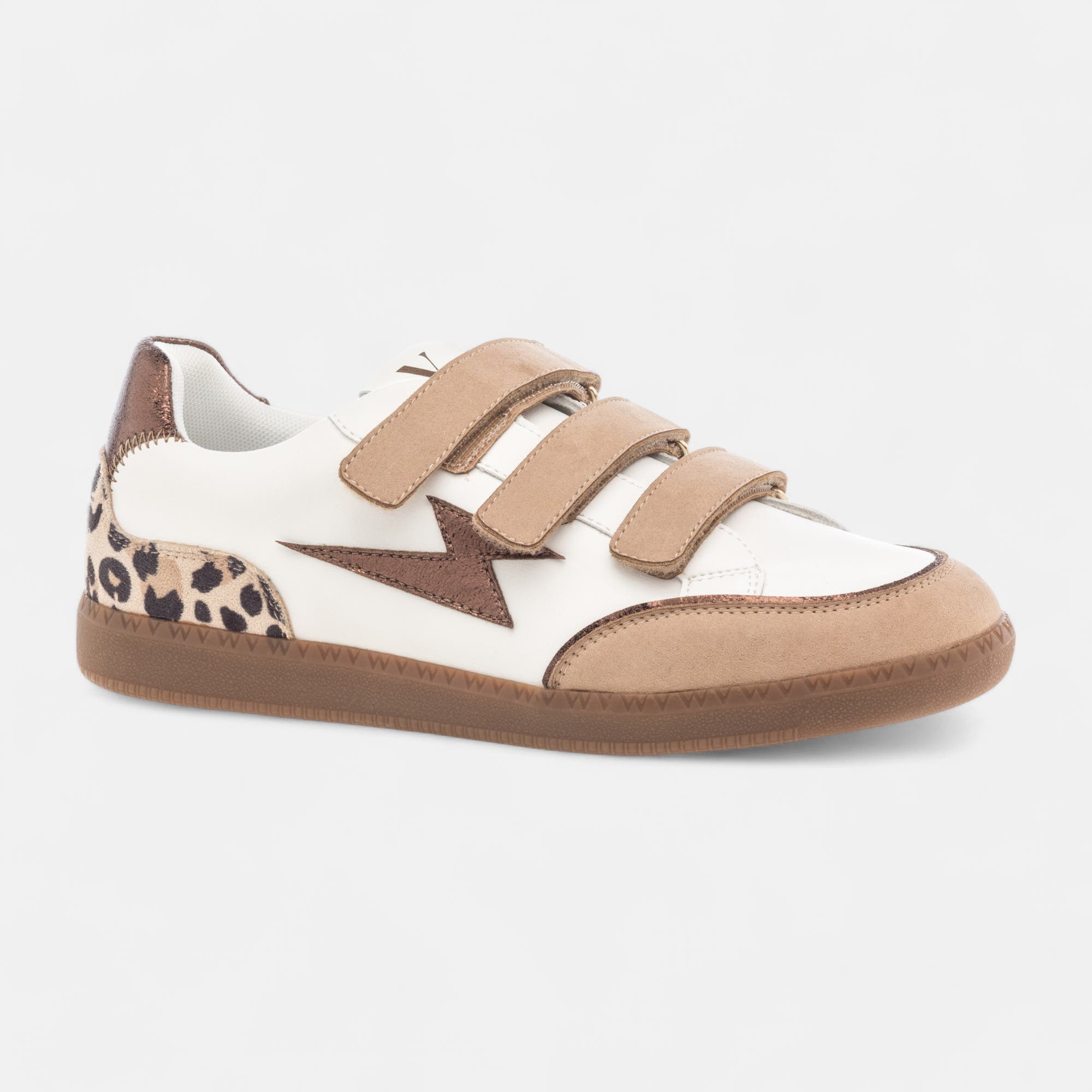 Baskets basses Femme beige