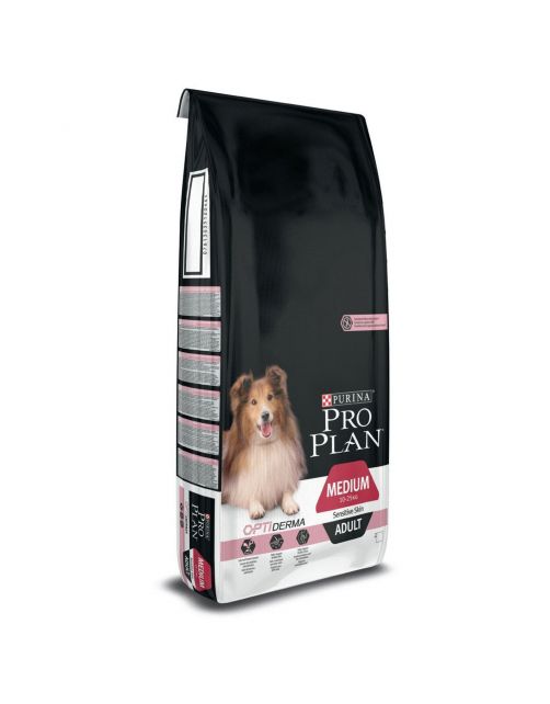 Pro Plan Dog Adult Medium Sensitive Skin - Hondenvoer - Zalm 18 kg Breederbag