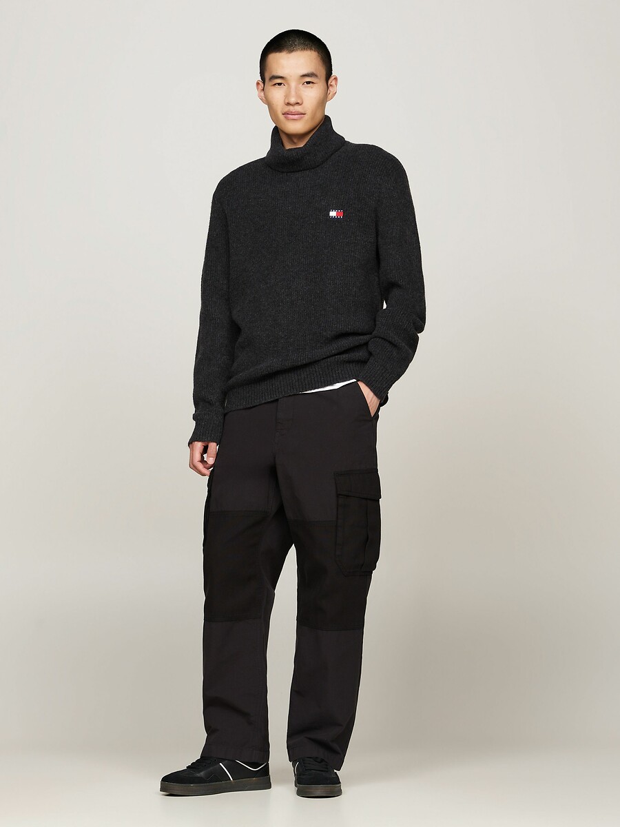 TOMMY JEANS<br>Suéter de gola alta slim