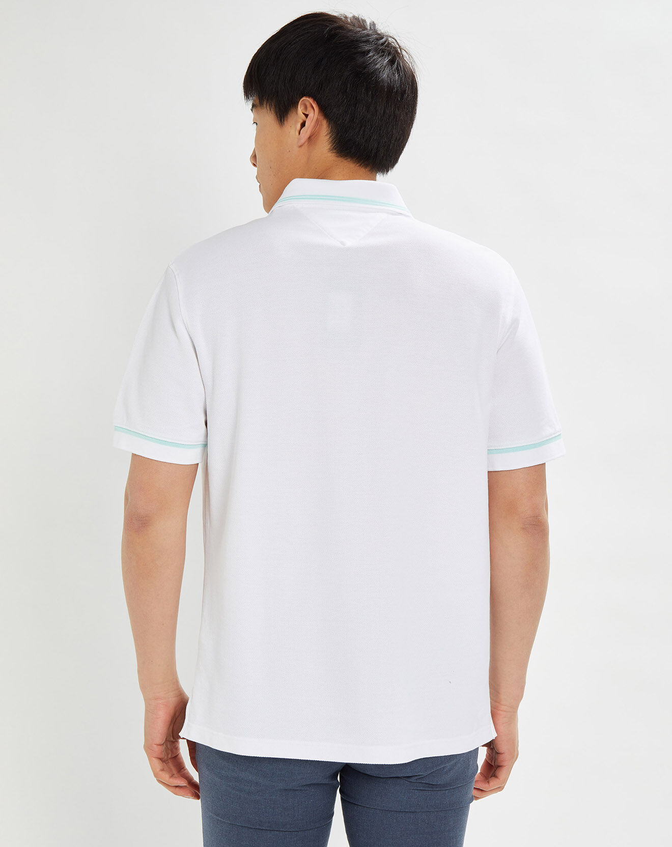 Tommy Hilfiger Polo regular fit tommy signature blanc