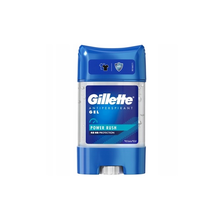 Gillette Power Rush Antitranspirant-Gel 70 ml