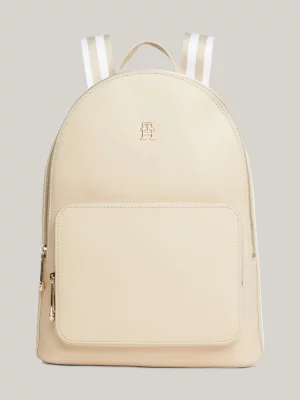 Mochila Essential TH com Monograma e Listras