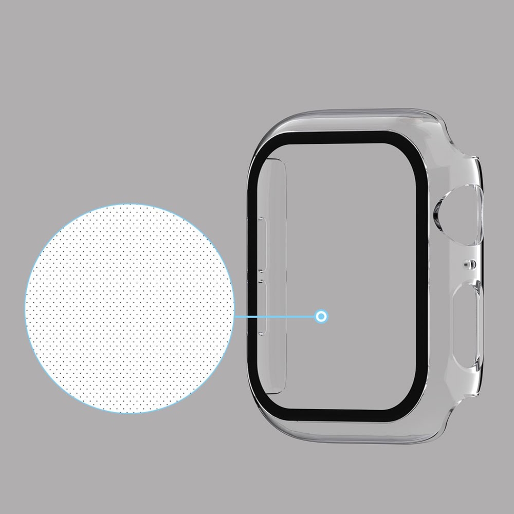 Apple Watch Series (38 mm) Hardcase Bumper   Display Schutzfolie - Transparent