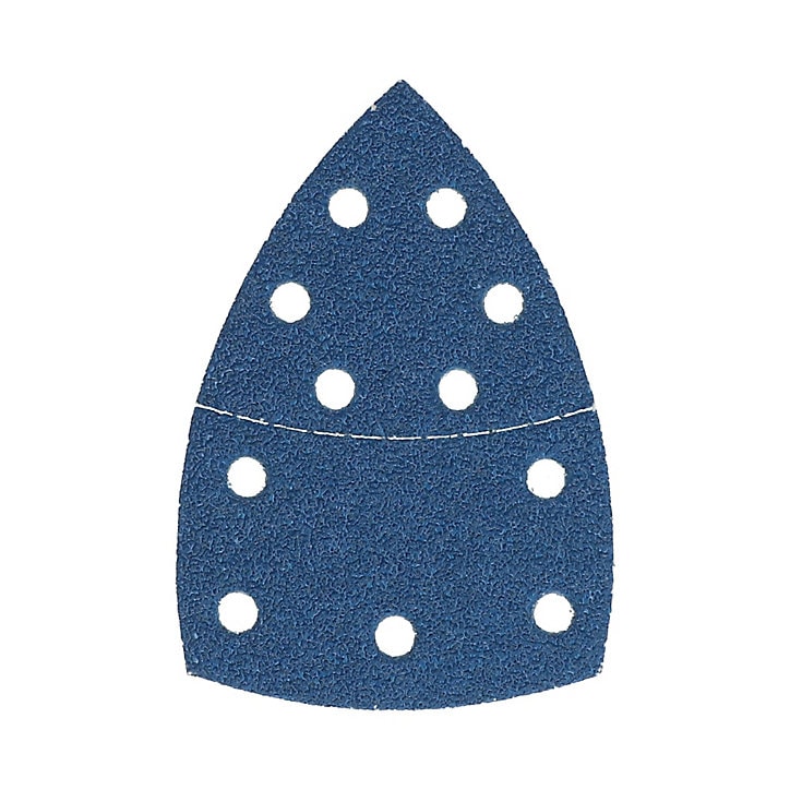 Abrasif pour ponceuse triangulaire Norton 150 x 100 mm, Grain 40 - 5 pièces