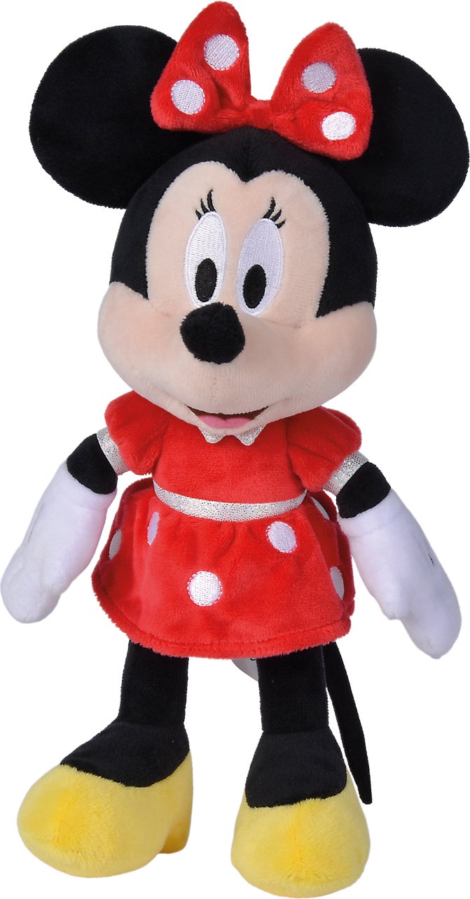 Disney knuffel Minnie rood 7 x 8 x 25 cm