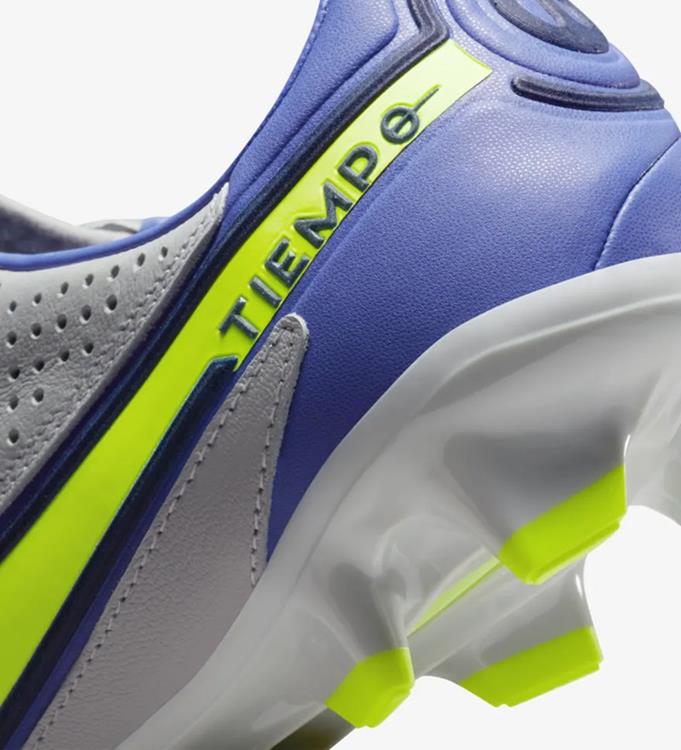 NIKE TIEMPO LEGEND 9 PRO FG FIRM-GR GREY-FOG-VOLT-SAPPHIRE