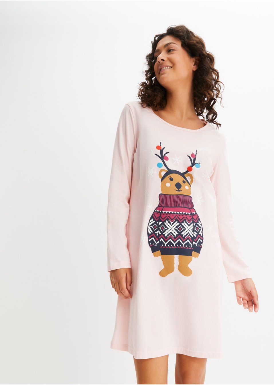 Chemise de nuit avec pochon cadeau