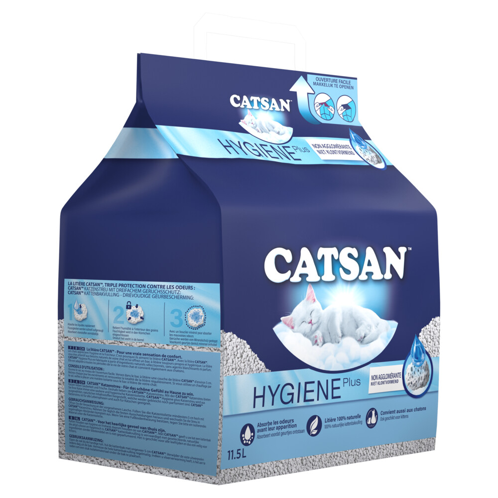 Catsan Kattenbakvulling Hygiene Plus11,5 liter