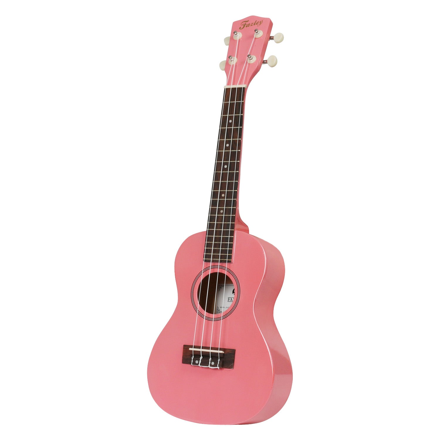 Fazley K23P-W concert ukelele roze