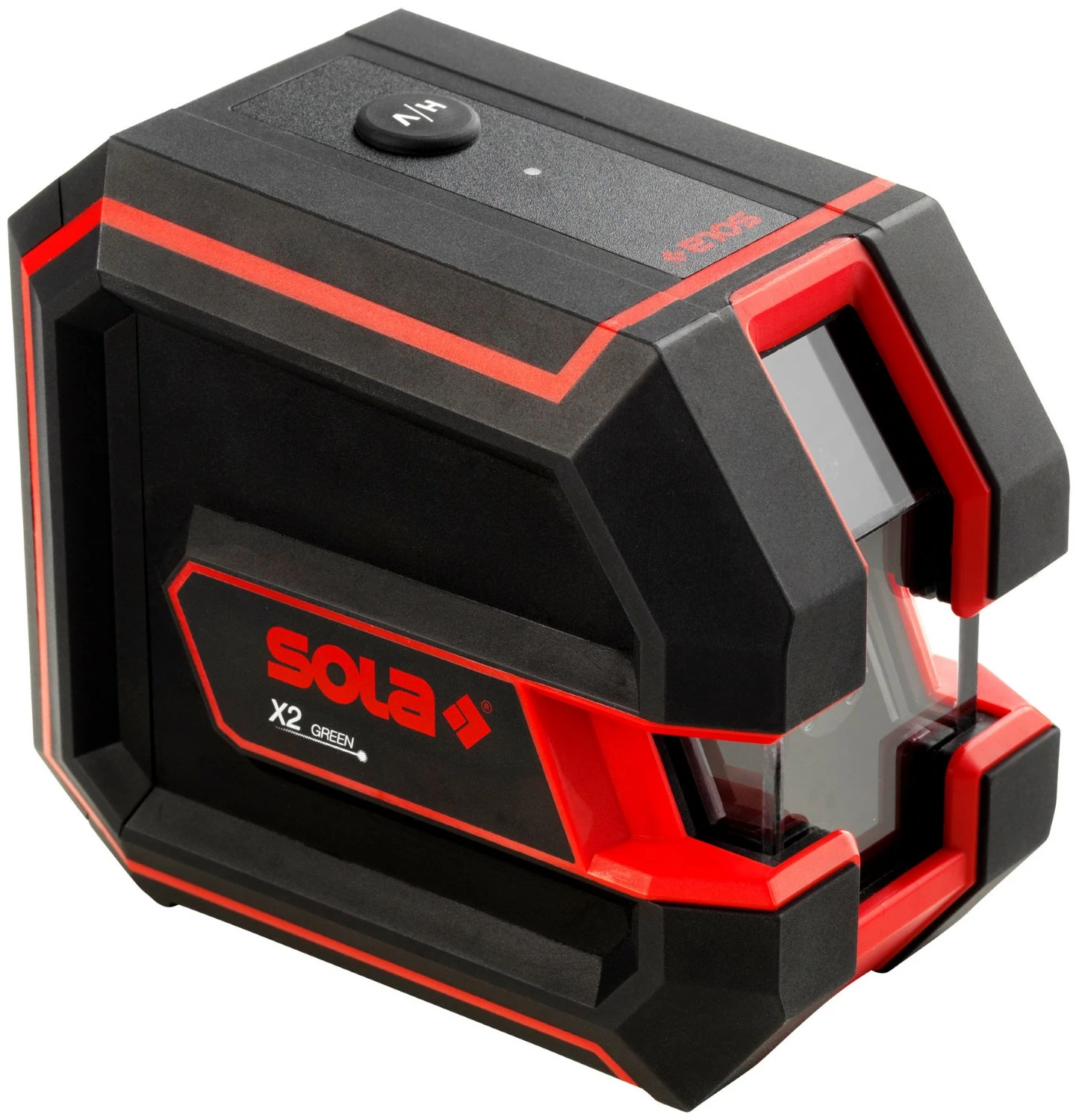 Sola Kruislijnlaser X2 Green PROFESSIONAL Set in koffer - groen - 30m - 2 lijnen - IP54