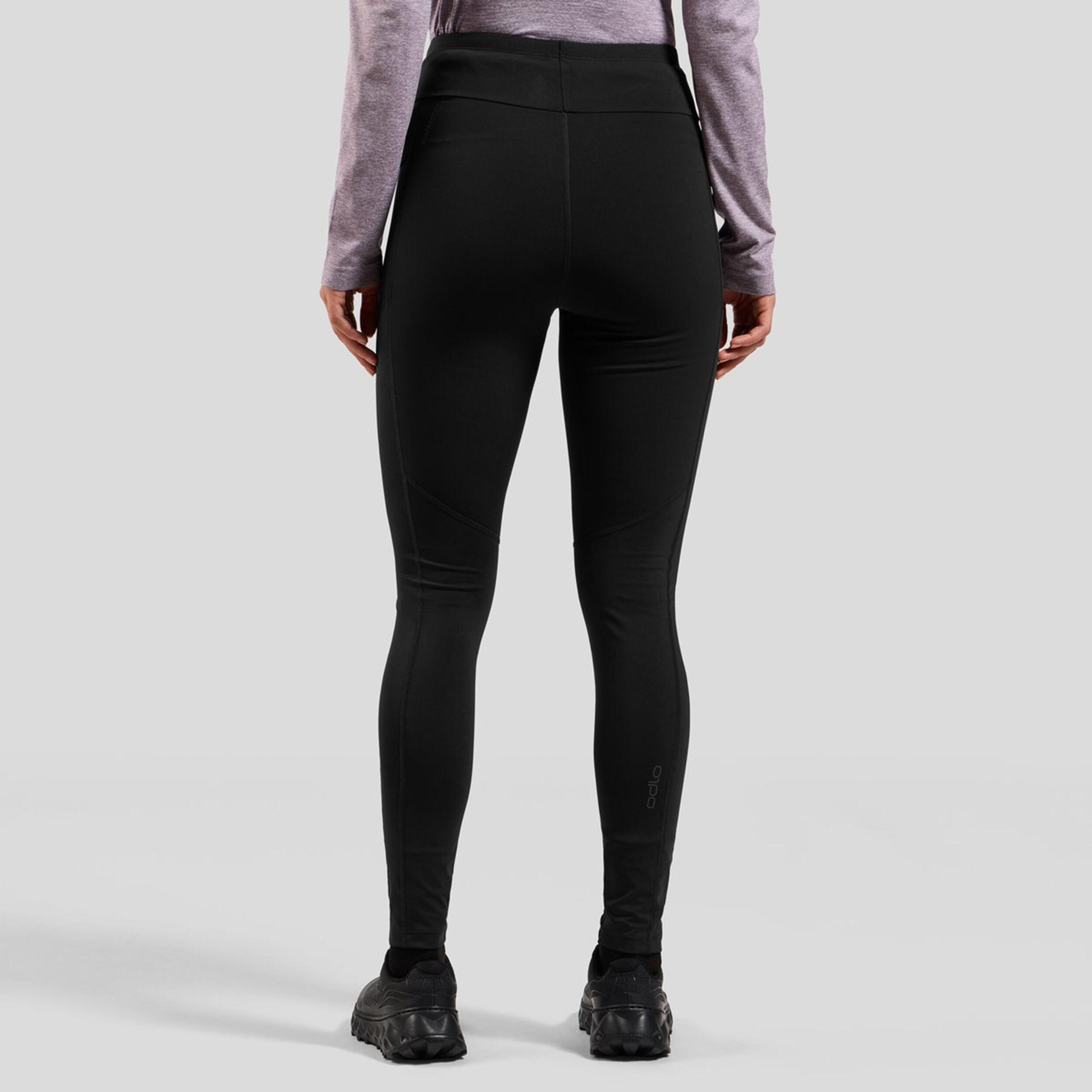 Odlo Zeroweight Warm Collant De Course Femmes - Noir