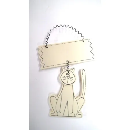 Beleduc Türschild aus Holz Hund / Katze, sortiert