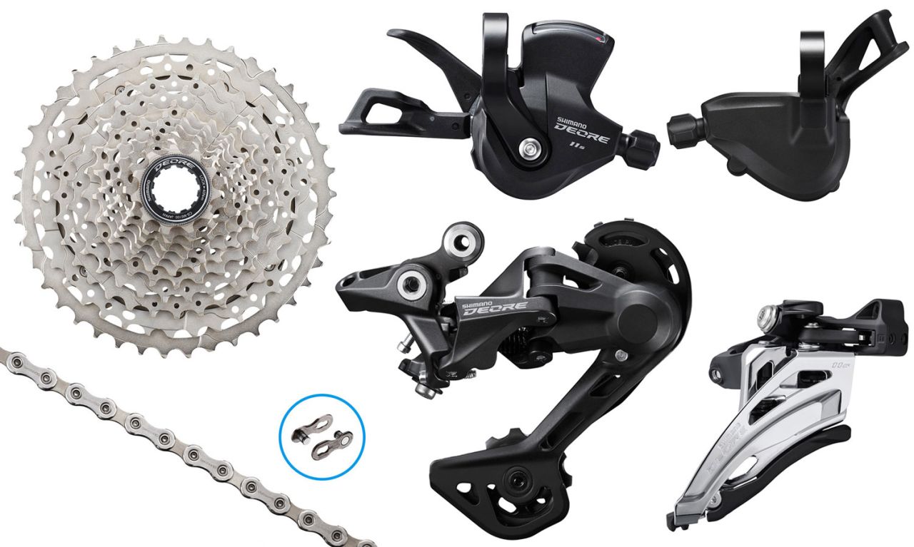 Shimano DEORE M5100/M4120 2x11-fach Upgrade-Kit 11-42 kaufen | Bike-Discount