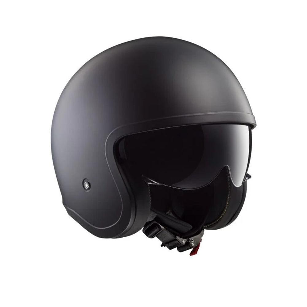 Casque Moto LS2 Spitfire Jet Matt Black
