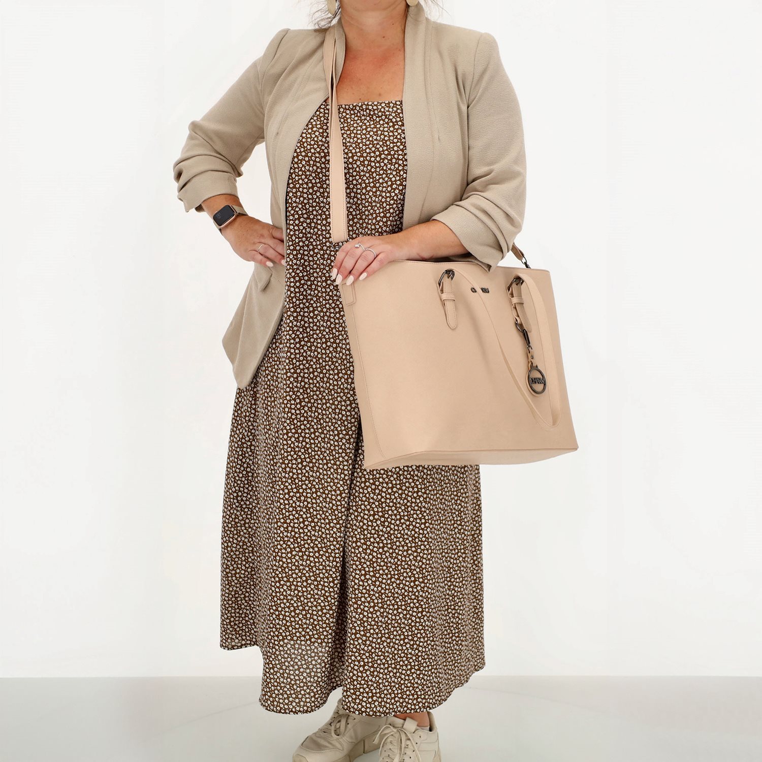 Charm London Birmingham Shopper lightpink