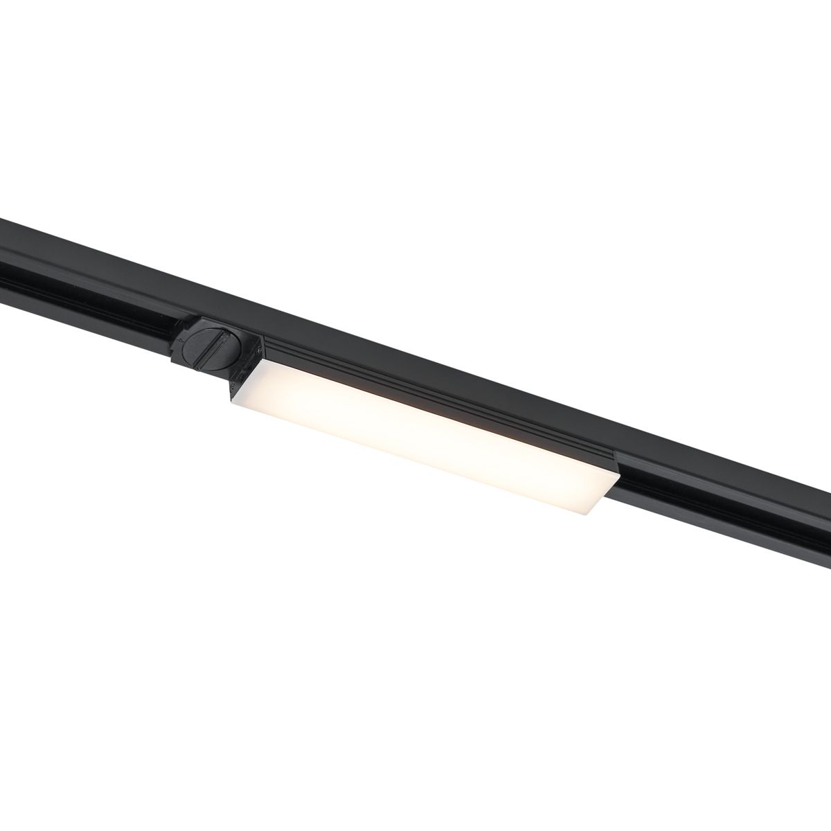 Moderne plafondlamp zwart voor railsysteem 1-fase 5W 400 lm 2700-4000K - Iconic Tsiri