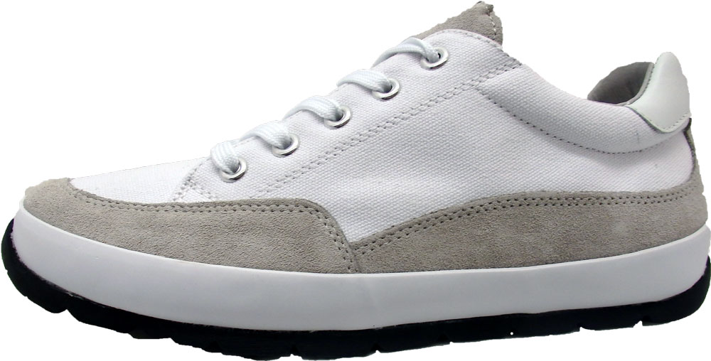 Wolky Sneaker Babati Canvas/Veloursleder beige