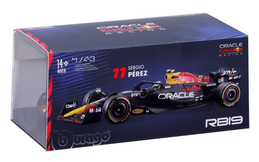 Red Bull Racing F1 RB19 Pérez 2023 1:43Sammlermodell im Massstab 1:43