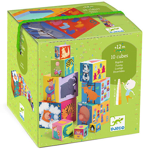 Djeco stapelblokken dieren & tellen DJ08503