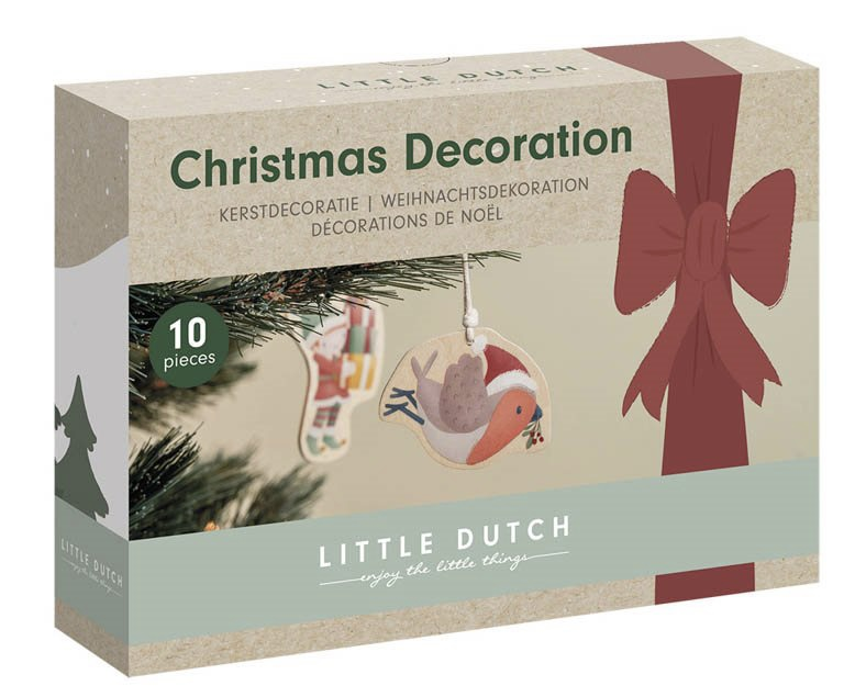 Little Dutch houten kersthangers