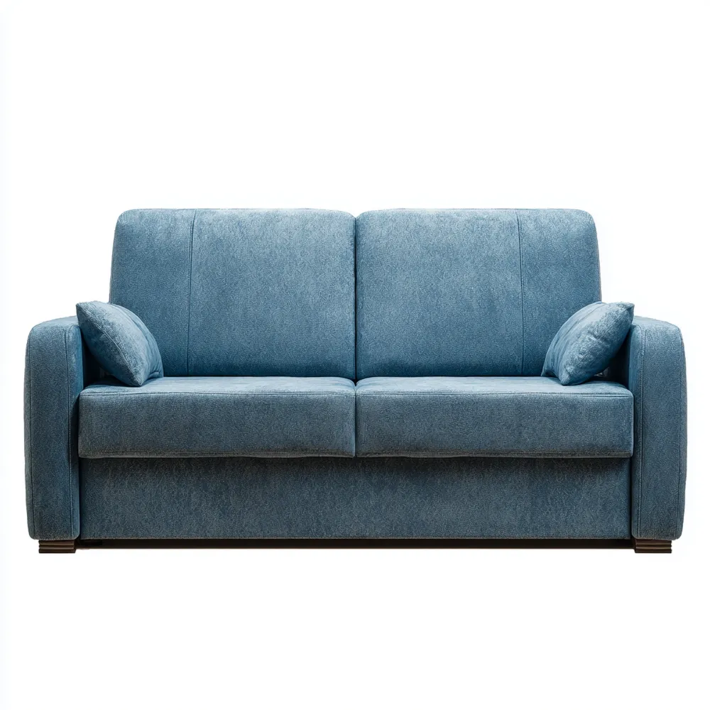 2-Sitzer-Sofa Stoffpolster 150x90x85 cm – Blau – Modernes Design