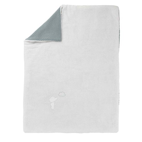 Couverture 75x100 cm emmaillotage tricot Axel & Luna - NATTOU