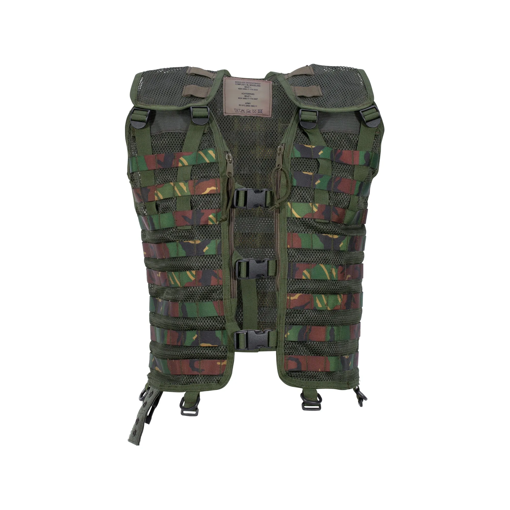 Holländische Armee -  Holländische Gefechtsweste Modular NL tarn neuwertig