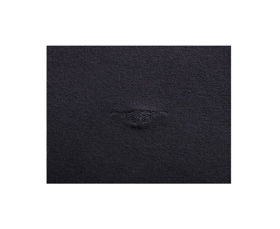 Polo manches longues homme Noir - ANDY II ML