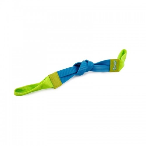 Brinquedo elástico para cães All for Paws Tugger, azul e verde