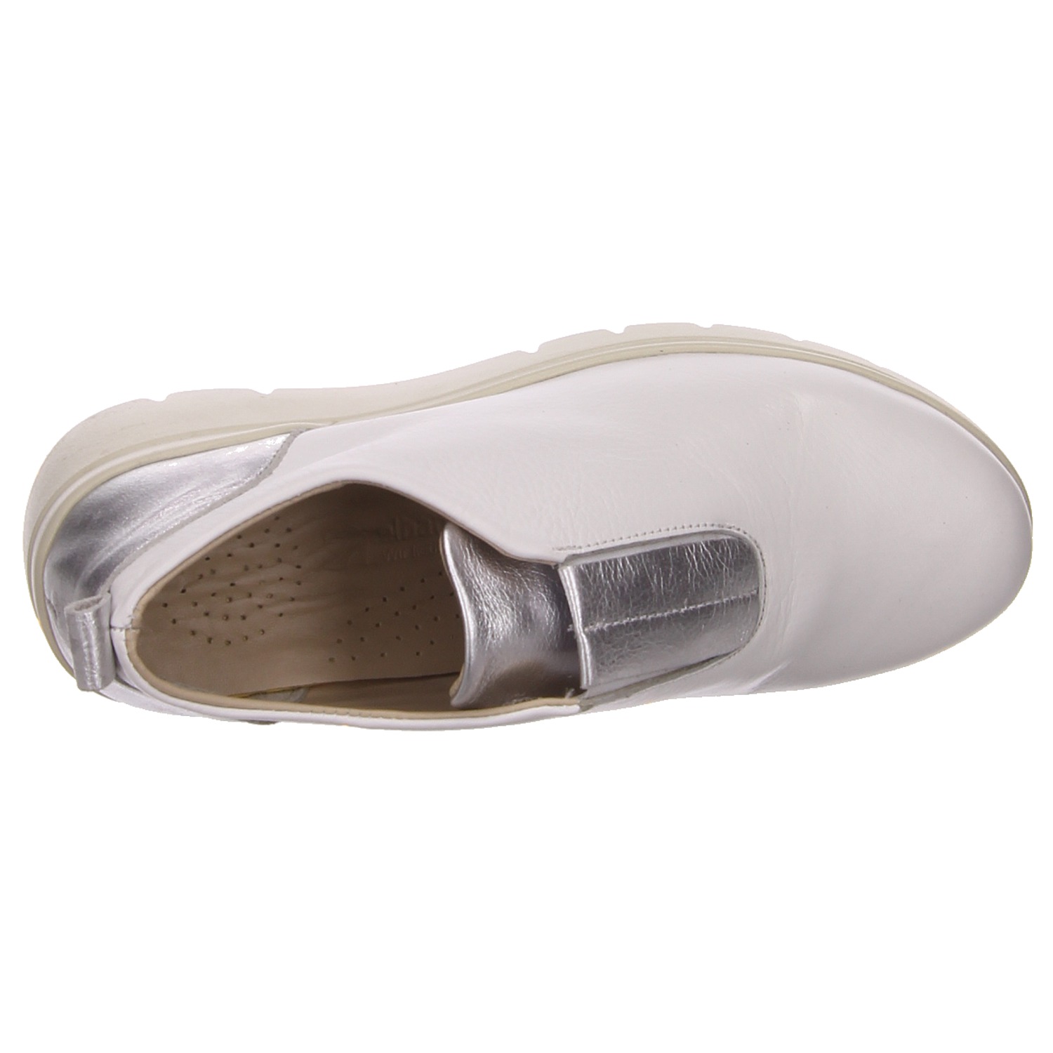 elbandi Slipper weiß weiss/weiss kombi