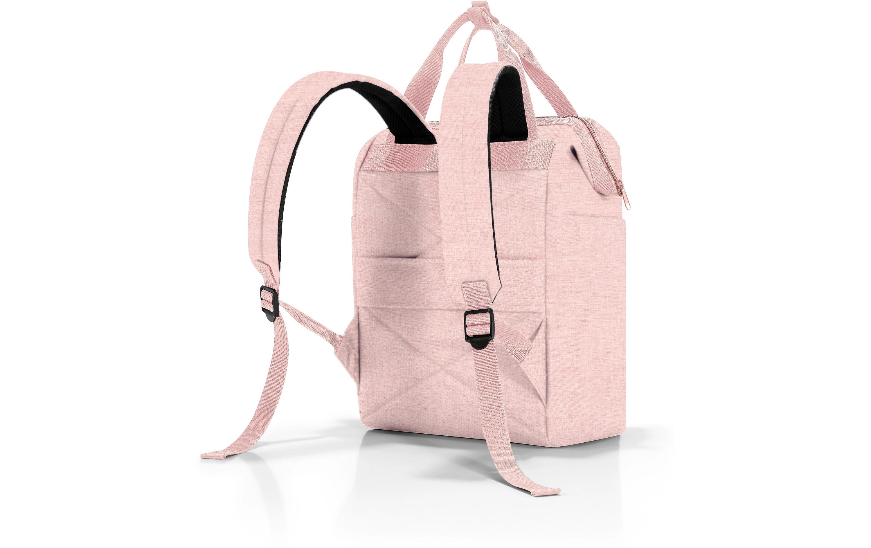 Rucksack Allrounder R Twist BlushKombination aus Rucksack und Tragetasche