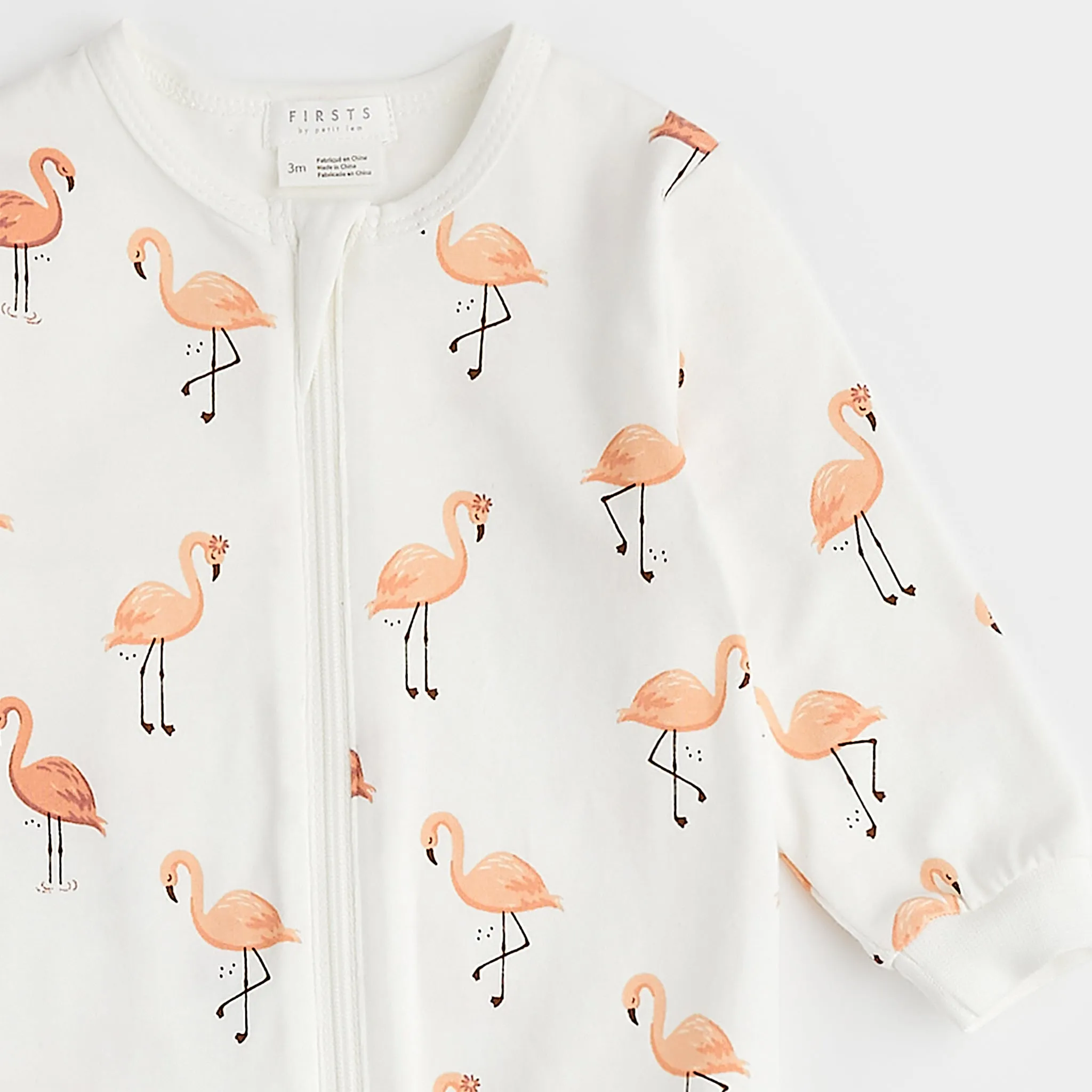 Firsts par Petit Lem Pyjama Flamant 0-12mois