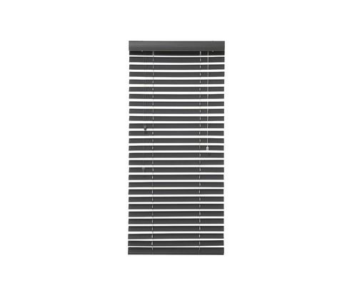 PVC-jaloezie, houtlook, antraciet, 60x130 cm