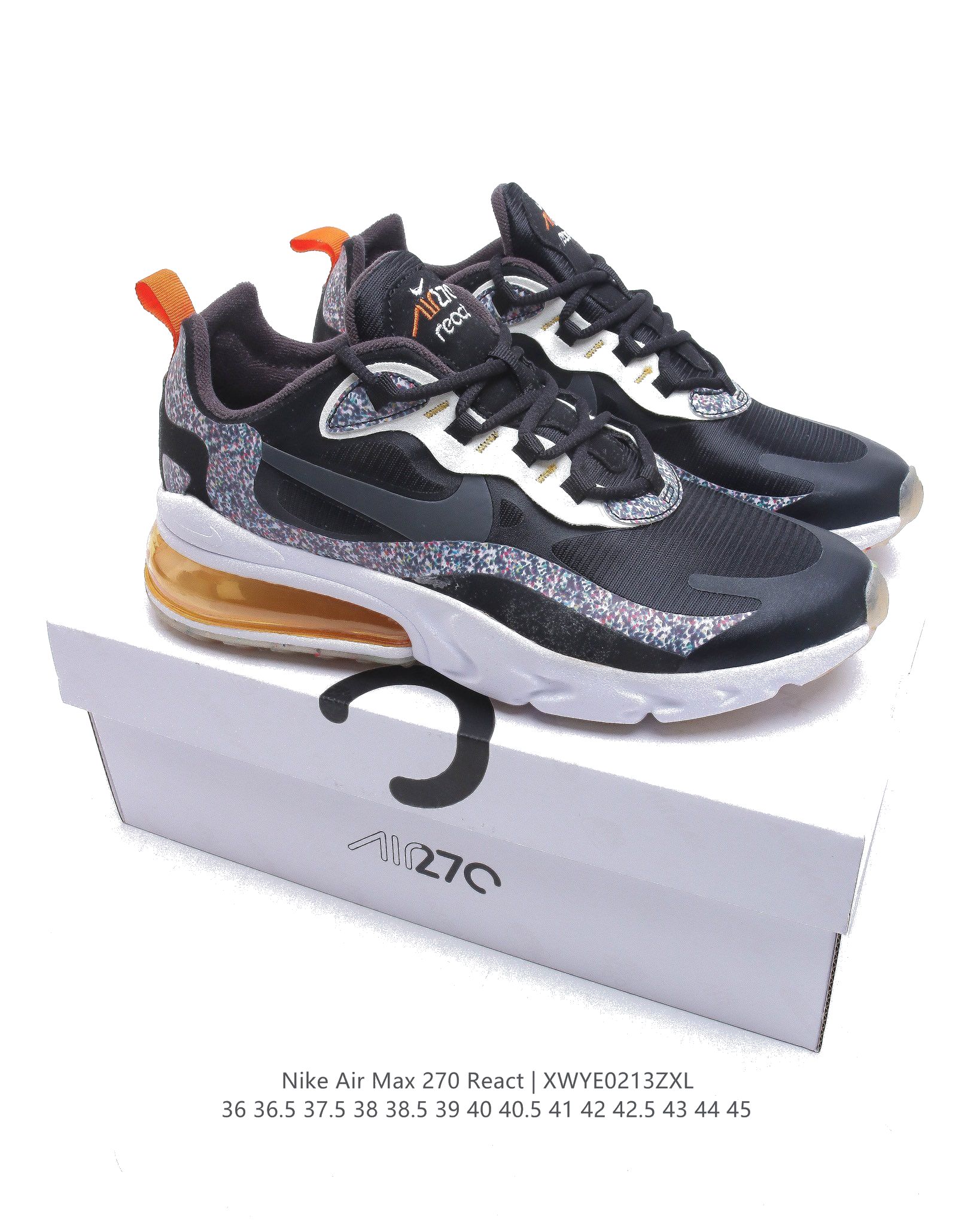 Nike Air Max 270 React SEBubble Pack Smoke GreyMulti Dames & Heren Schoenen