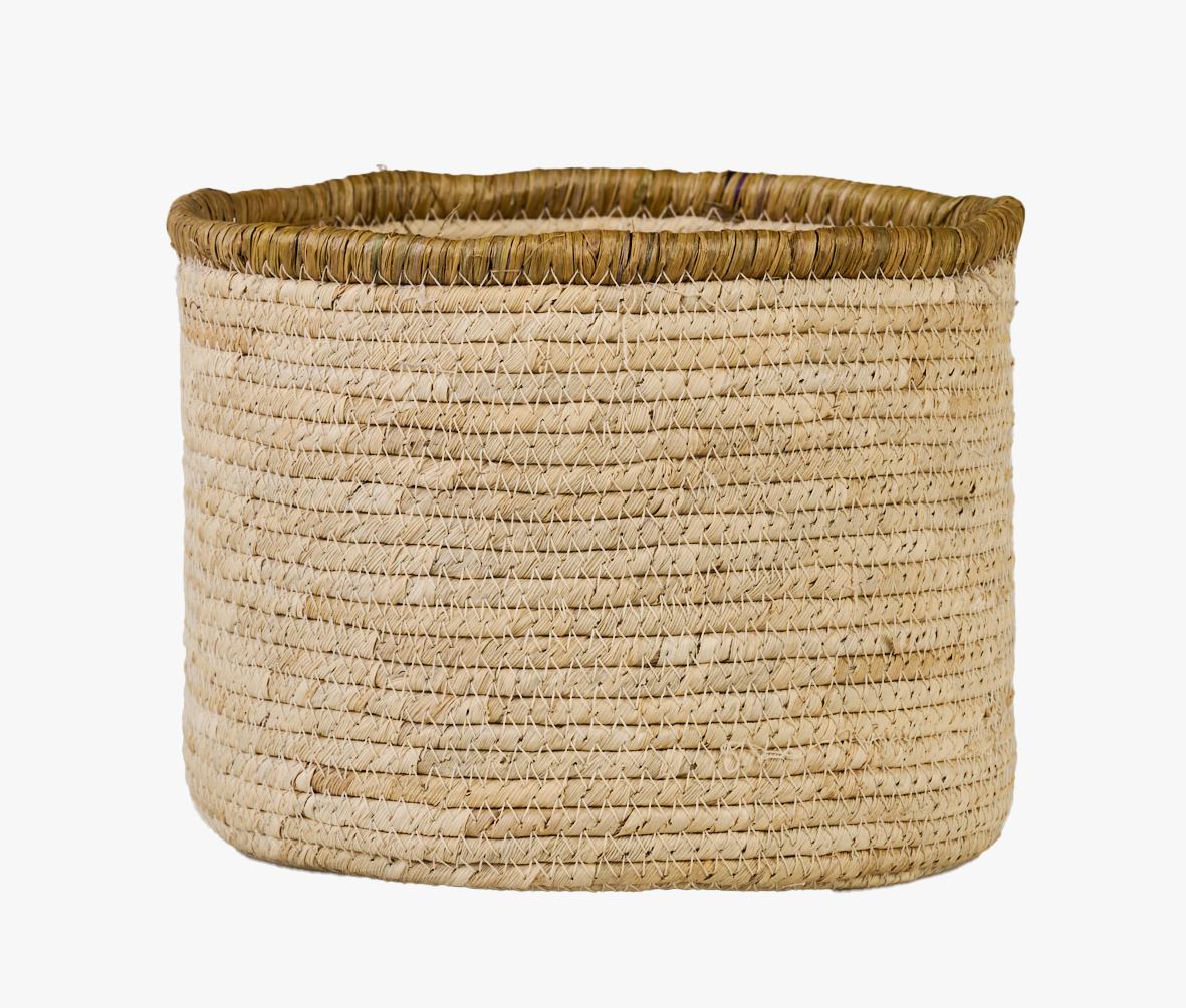 Kurv mørk grønn - 25x25x21 cm
